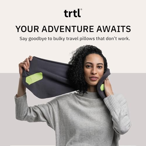 trtl Travel Pillow - Lightweight Neck Support for Airplane Comfort