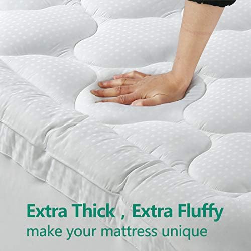 COHOME Queen Mattress Toppers 1300 GSM Cooling Pillow Top Pad