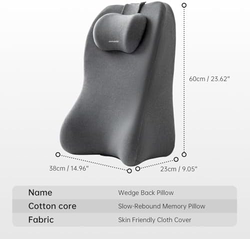 Back Pillow Wedge for Bed and Sofa Use