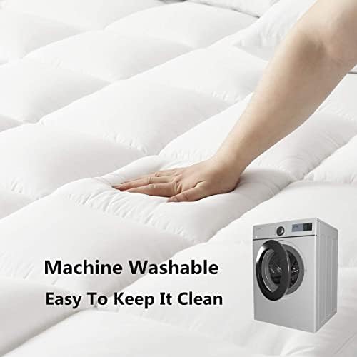 DROVAN Mattress Pad Twin XL - Extra Thick Breathable Mattress Topper
