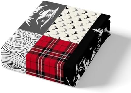 Castle Fairy Deer Antlers Fitted Sheet Set 2 Pillowcases