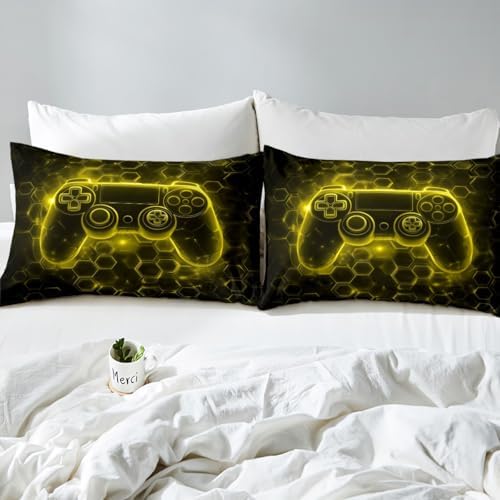 Castle Fairy Gaming Gamepad Fitted Sheet Set