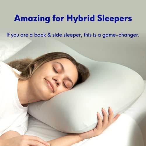 C CUSHION LAB Deep Sleep Pillow - Calm Grey