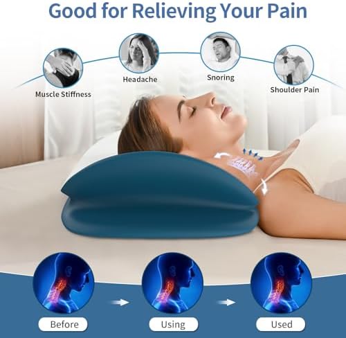 Olumoon Cervical Pillow for Pain Relief and Neck Support