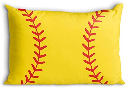 ChalkTalkSPORTS Close Up Stitches Pillowcase 1