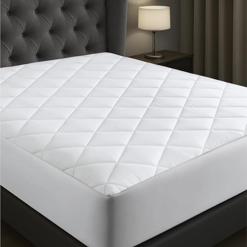 Niagara Cotton Mattress Pad Queen 60x80 - Ultra Plush Cool Protector