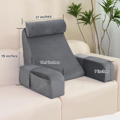 ENITYA Reading Pillow for Bed Sitting Comfort