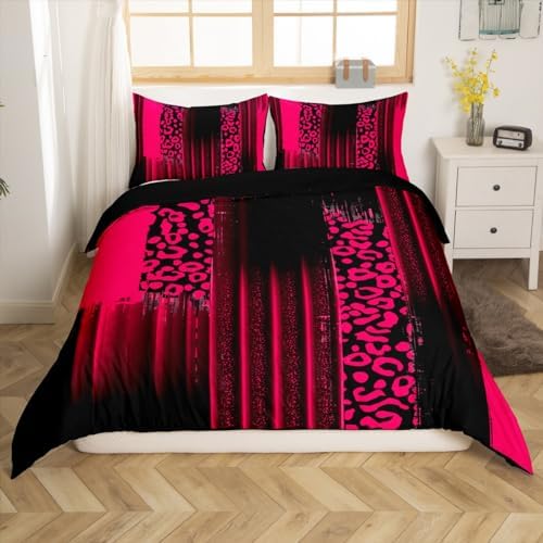 Feelyou King Size Reversable Duvet Cover Set