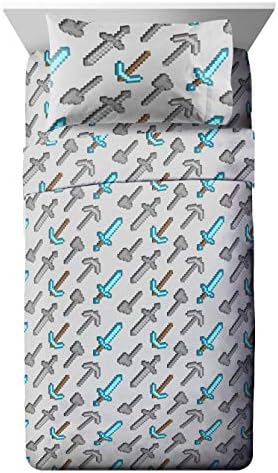 Jay Franco Minecraft Isometric 4-Piece Twin Bed Set 1