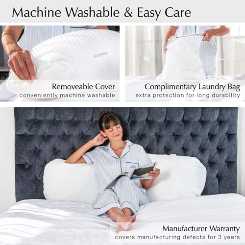 Aricove Body Pillow for Adults - 20x54-inch Long Support