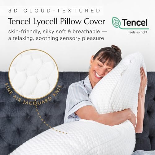 Aricove Body Pillow for Adults - 20x54-inch Long Support