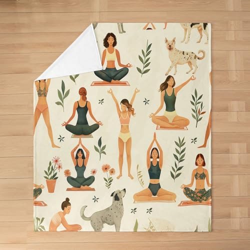 Feelyou Spa Plush Blanket 40x50 Flannel Fleece Throw for Kids