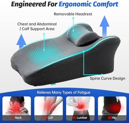 Back Pillow Wedge for Bed and Sofa Use