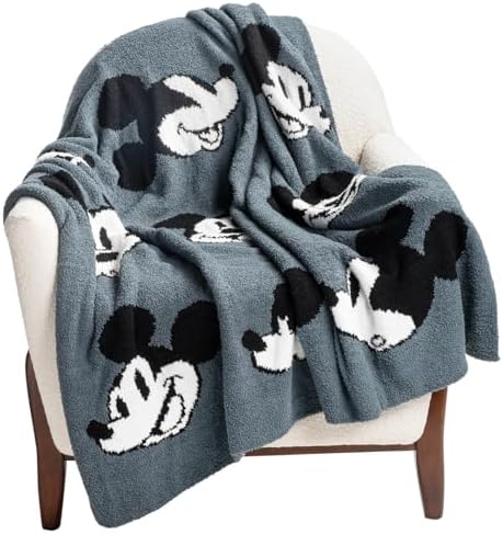Jay Franco Mickey Mouse Throw Blanket - 50 x 60 Inch Super Soft