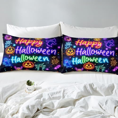 Castle Fairy Happy Halloween Sheet Set Twin Size