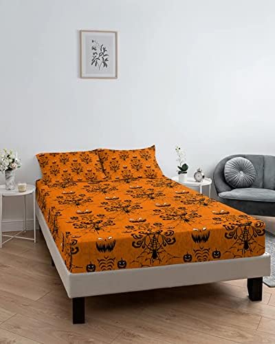 Chees D Zone Twin XL Halloween Ghost Sheet Set
