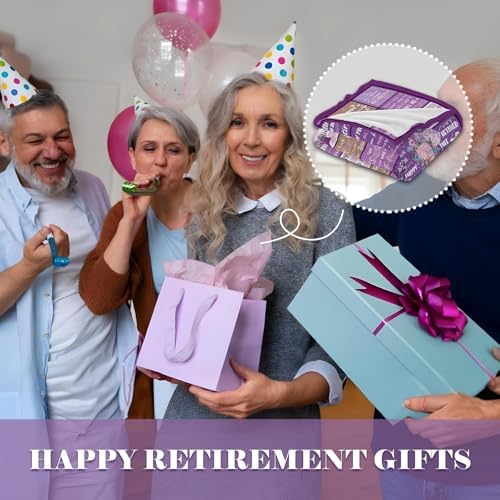 Retirement Blanket for Women 50 X 60 Happy Farewell Gift