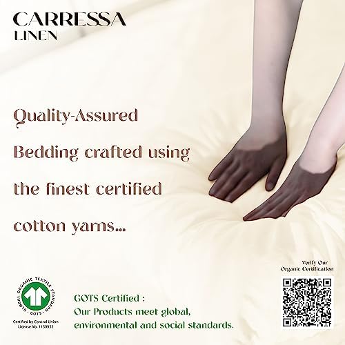 Carressa Linen Organic Cotton Sheet Set - 4 Piece California King