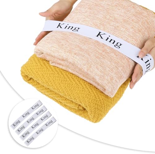 4pcs Sheet Organizer Bands for Closet and Wardrobe