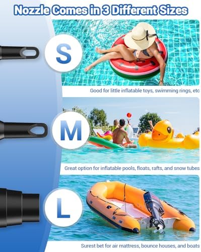 Drmeter Rechargeable Air Pump for Inflatables
