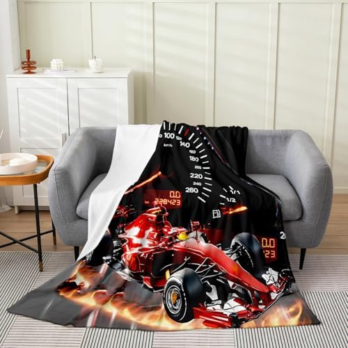 Feelyou Sports Theme Fleece Throw Blanket for Kids