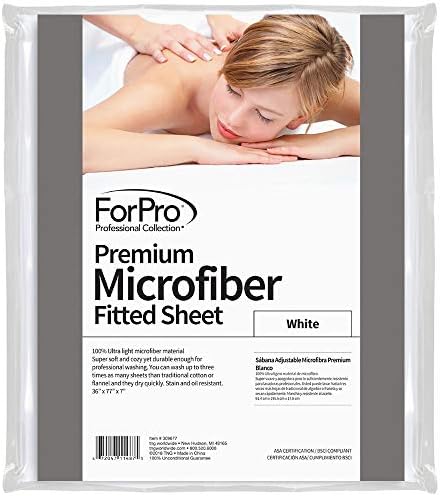 ForPro Professional Fitted Sheet Ultra-Light Stain Resistant