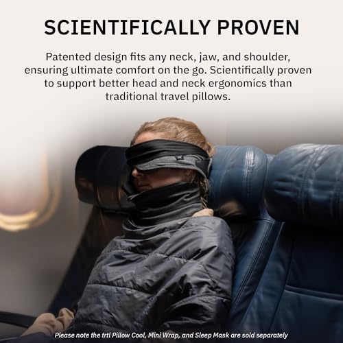 trtl Travel Pillow - Lightweight Neck Support for Airplane Comfort