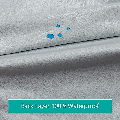 Biloban Mini Crib Sheets Fitted Waterproof 38 x 24 2 Pack