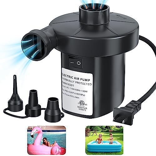 KAR4KLEANER Electric Air Pump with 3 Nozzles
