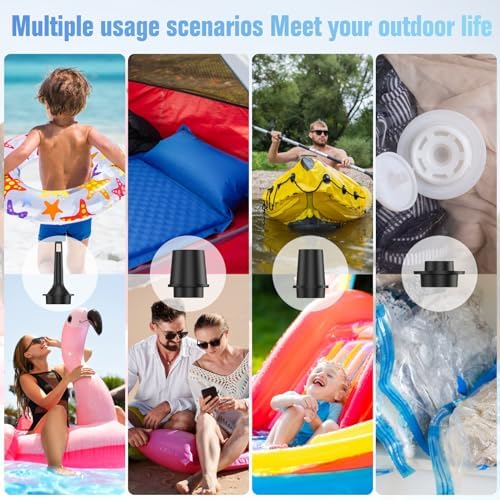 Ultra-Compact Electric Air Pump for Inflatables