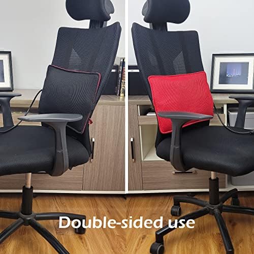POPIPEN Inflatable Lumbar Support Pillow for Office and Car Seats