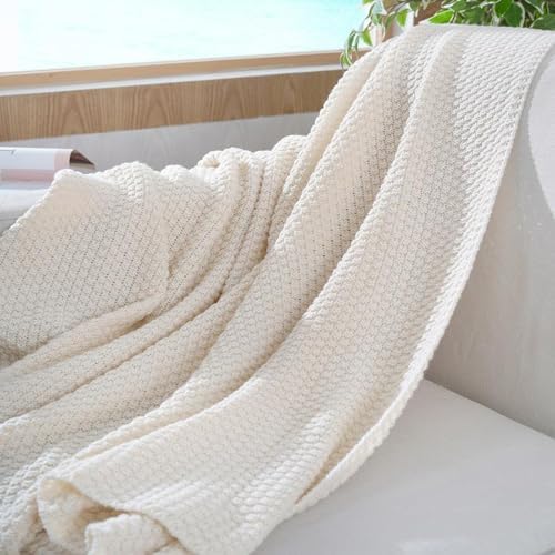 GlitzyStar Nordic Tassel Knitted Throw Blanket