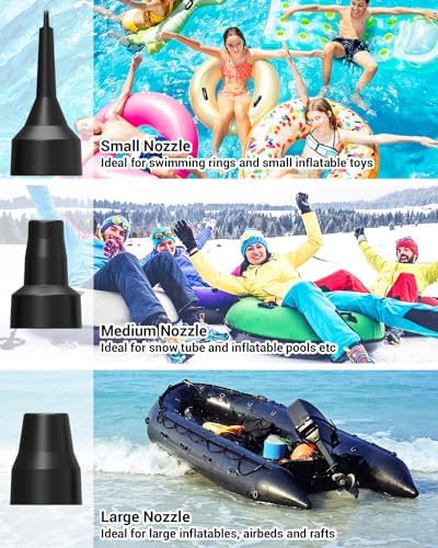 Drmeter Triple Power Air Mattress Pump