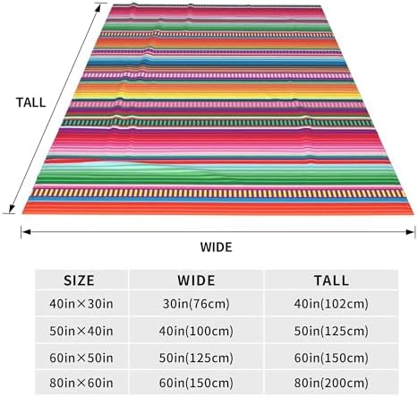 Yetta Yang Colorful Stripe Fleece Wearable Blanket
