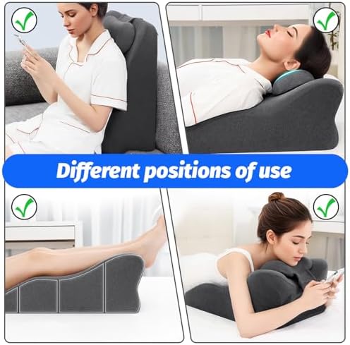 Back Pillow Wedge for Bed and Sofa Use
