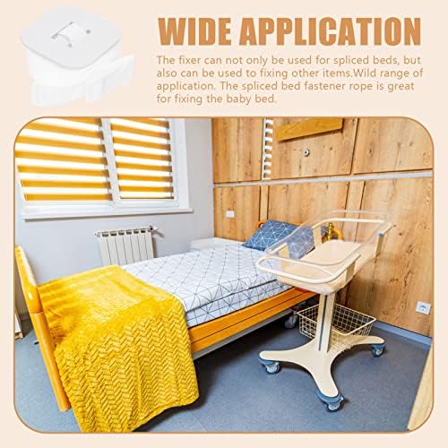 LIFKOME Bed Sheet Fasteners Twin Bed Strap Adjustable Bed Belt