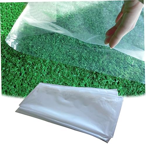 DECHOUS Heavy Duty Transparent Mattress Cover Bag with Sealing Tape