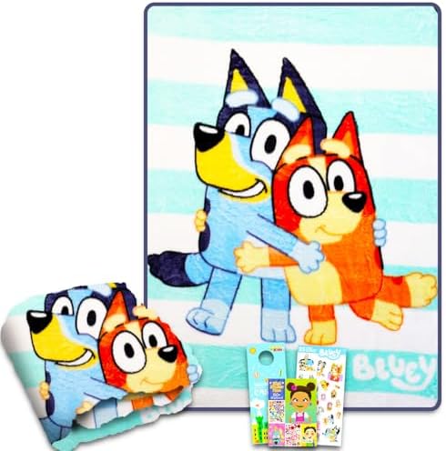 Bluey Toddler Throw Blanket - 40x50 Inches Plush for Kids