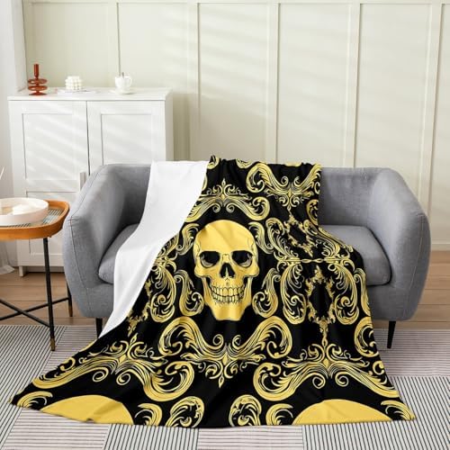 Jejeloiu Damask Fleece Throw Blanket for Kids 1
