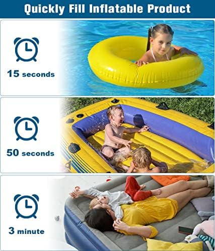 Artigarden 460W Electric Air Pump with 5 Nozzles and Hose
