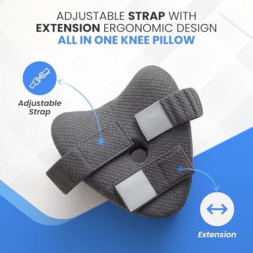 TULARIS Knee Pillow for Side Sleepers Sciatica Relief