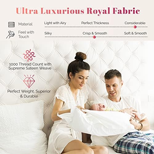 Ashton Sheets Luxury Egyptian Cotton Pillow Cases Set of 2