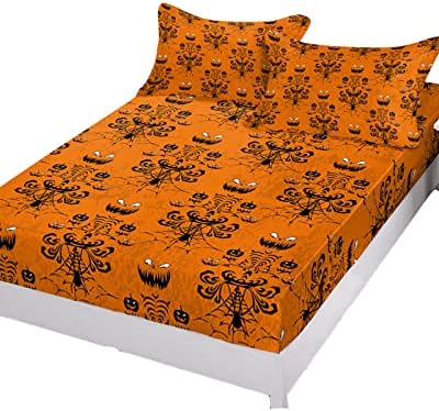 Chees D Zone Twin XL Halloween Ghost Sheet Set