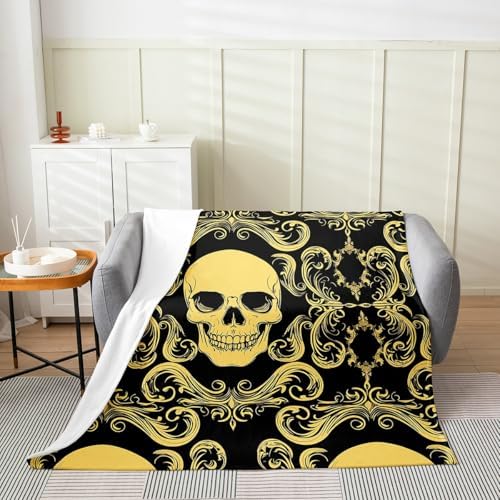Jejeloiu Damask Fleece Throw Blanket for Kids 1