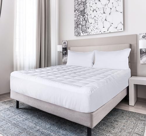 Utopia Bedding King Mattress Pad With Pillow Top