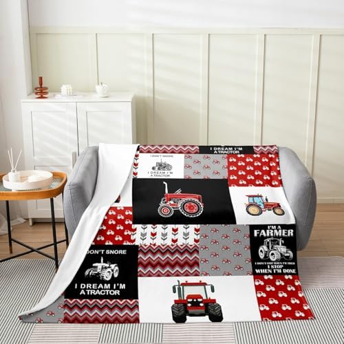Feelyou Boys Cartoon Car Flannel Fleece Throw Blanket
