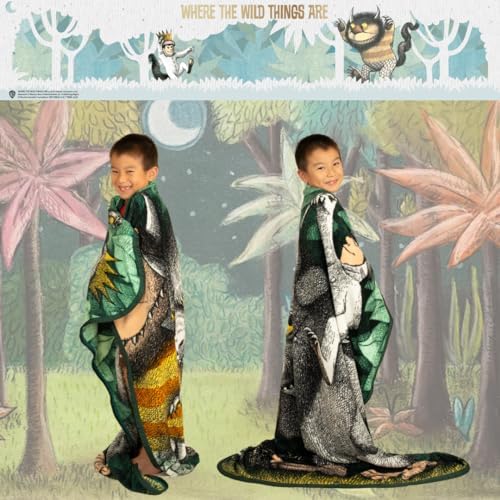 Franco Where The Wild Things Are Plush Throw 46x60 1