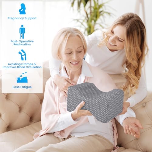 BlissTrends Memory Foam Knee Pillow for Side Sleepers