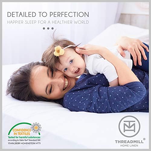 Threadmill Pillow Cases Standard 2 Piece Set 800 Thread Count