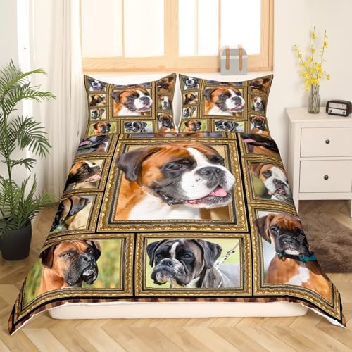 Feelyou Queen Size Duvet Cover Set - 3Pcs With Pillow Cases